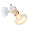 Globo BANA Spotlamp Bruin, Wit, 1-licht