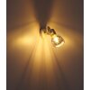 Globo BANA Spotlamp Bruin, Wit, 1-licht