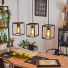 Colebrook Hanglamp Zwart, 3-lichts