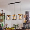 Colebrook Hanglamp Zwart, 3-lichts