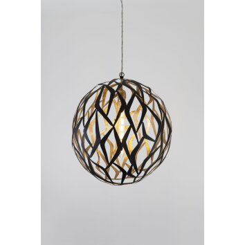 Holländer AEROMODELLO Hanglamp Bruin, Goud, Zwart, 1-licht