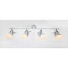 Globo ARMECA Plafondlamp Wit, 4-lichts