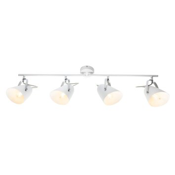 Globo ARMECA Plafondlamp Wit, 4-lichts