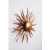 Holländer Sonne Muurlamp Goud, Messing, 2-lichts