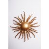 Holländer Sonne Muurlamp Goud, Messing, 2-lichts