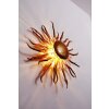 Holländer Sonne Muurlamp Goud, Messing, 2-lichts