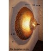 Holländer UTOPISTICO Muurlamp Goud, Messing, 3-lichts