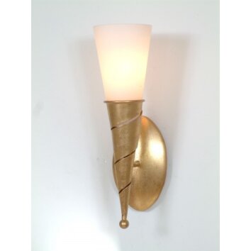 Holländer INNOVAZIONE Muurlamp Goud, 1-licht