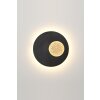 Holländer LUNA Muurlamp LED Bruin, Goud, Zwart, 1-licht