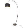 Holländer BAMBUS Staande lamp Bruin, Zwart, 1-licht