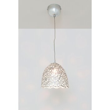 Holländer LILY GRANDE Hanglamp Zilver, 1-licht