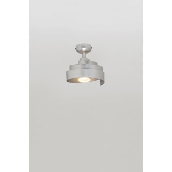 Holländer BANDEROLA Plafondlamp Zilver, 1-licht