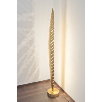 Holländer PIETRO Staande lamp Goud, 6-lichts