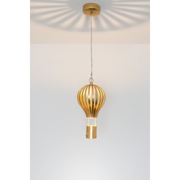 Holländer BALLOON PICCOLO Hanglamp LED Goud, 2-lichts