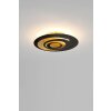 Holländer SPIRALE Plafondlamp LED Bruin, Goud, Zwart, 1-licht