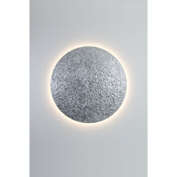 Holländer METEOR GIGANTE Muurlamp LED Zilver, 1-licht