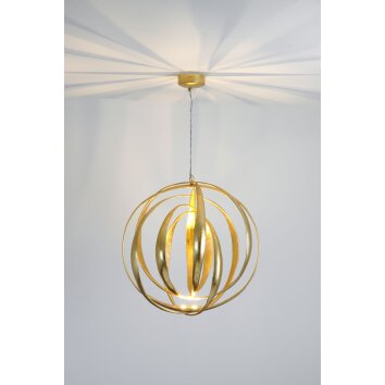 Holländer GEMMA Hanger LED Goud, 2-lichts