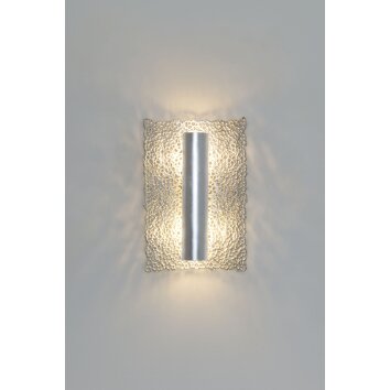 Holländer UTOPISTICO Muurlamp Zilver, 2-lichts