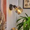 Wigan Muurlamp Zwart, 1-licht