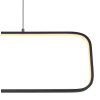 Globo SILLA Hanger LED Zwart, 1-licht