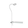 Fischer & Honsel Jax Klemlamp LED Nikkel mat, 1-licht