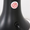 Steinhauer Volcan Lavalamp Zwart, 1-licht