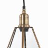 Steinhauer Pimpernel Hanglamp Brons, 1-licht