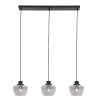 Steinhauer Noirver Hanglamp Zwart, 3-lichts