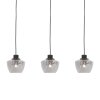 Steinhauer Noirver Hanglamp Zwart, 3-lichts