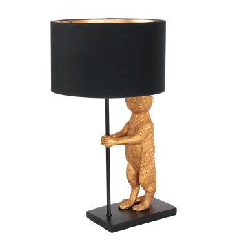 Steinhauer Animaux Tafellamp Goud, Zwart, 1-licht