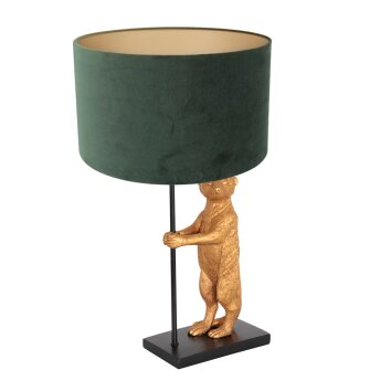 Steinhauer Animaux Tafellamp Goud, Zwart, 1-licht