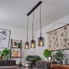 Thusis Hanglamp Zwart, 3-lichts