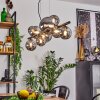 Chehalis Hanglamp LED Zwart, 9-lichts