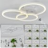 Xena Plafondlamp LED Wit, 1-licht, Afstandsbediening