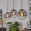 Cercado Hanglamp Zwart, 3-lichts