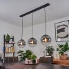 Cercado Hanglamp Zwart, 3-lichts