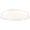 Brilliant Leanna Plafondlamp LED Wit, 1-licht, Afstandsbediening, Kleurwisselaar