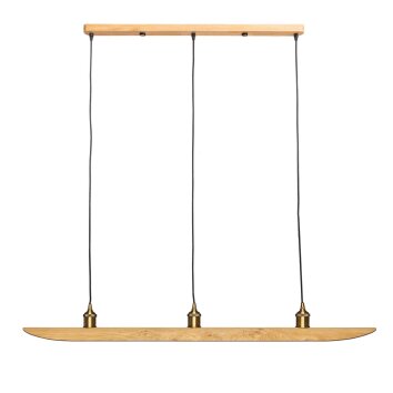 Elobra Colombia Retro Hanglamp Natuurlijke kleuren, 3-lichts