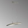 Fischer & Honsel Colmar Hanglamp LED Donkerbruin, Nikkel mat, 5-lichts