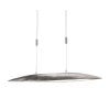 Fischer & Honsel Colmar Hanglamp LED Donkerbruin, Nikkel mat, 5-lichts