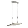 Fischer & Honsel Colmar Hanglamp LED Donkerbruin, Nikkel mat, 5-lichts