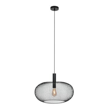 Steinhauer Cloud Hanglamp Zwart, 1-licht