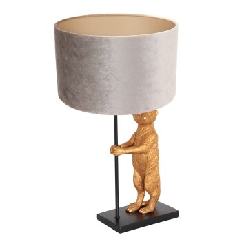 Steinhauer Animaux Tafellamp Goud, Zwart, 1-licht