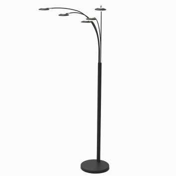 Steinhauer Synna Staande lamp LED Wit, 5-lichts