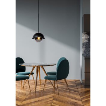 Lucide COOPER Hanglamp Zwart, 1-licht