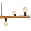 Globo KIRA Hanger Donkerbruin, 6-lichts