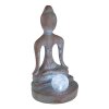 Gobo BUDDHA Solarlamp LED Brons, Grijs, 1-licht