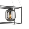 Fischer & Honsel Regi Hanglamp Zwart, 3-lichts