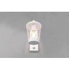 Trio Cavado Buiten muurverlichting Wit, 1-licht, Bewegingsmelder