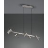 Trio MARLEY Hanglamp Nikkel mat, 6-lichts